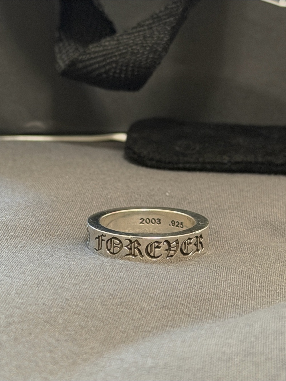 Chrome Hearts 6mm Forever Ring
